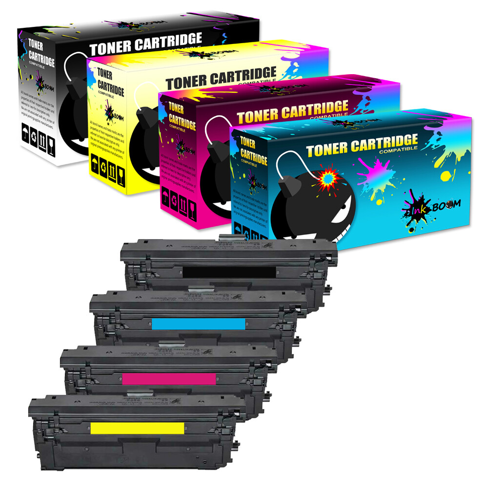 4 Toner Cartridge replace for HP CF360A M553n 553X 553dn M552dn M577dn M577z
