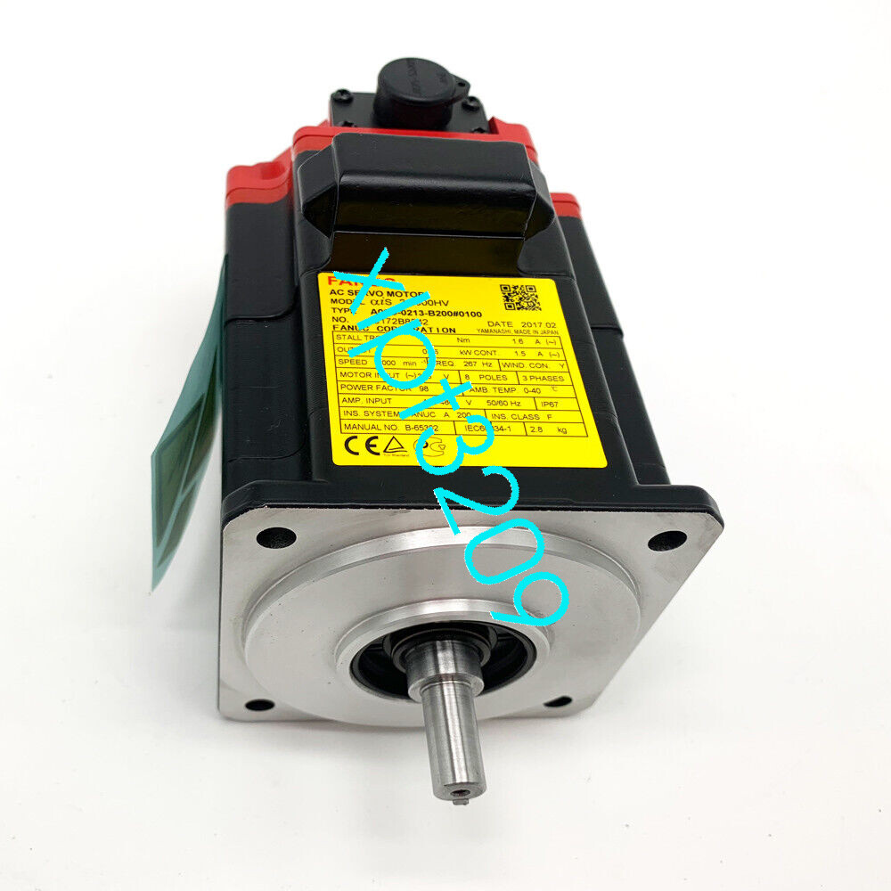A06B-0213-B200#0100  FANUC AC SERVO MOTOR NEW FedEx or DHL