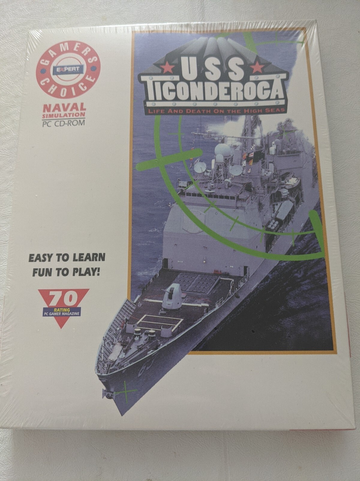 USS Ticonderoga Life and Death on the High Seas PC Game New and Sealed in Box
