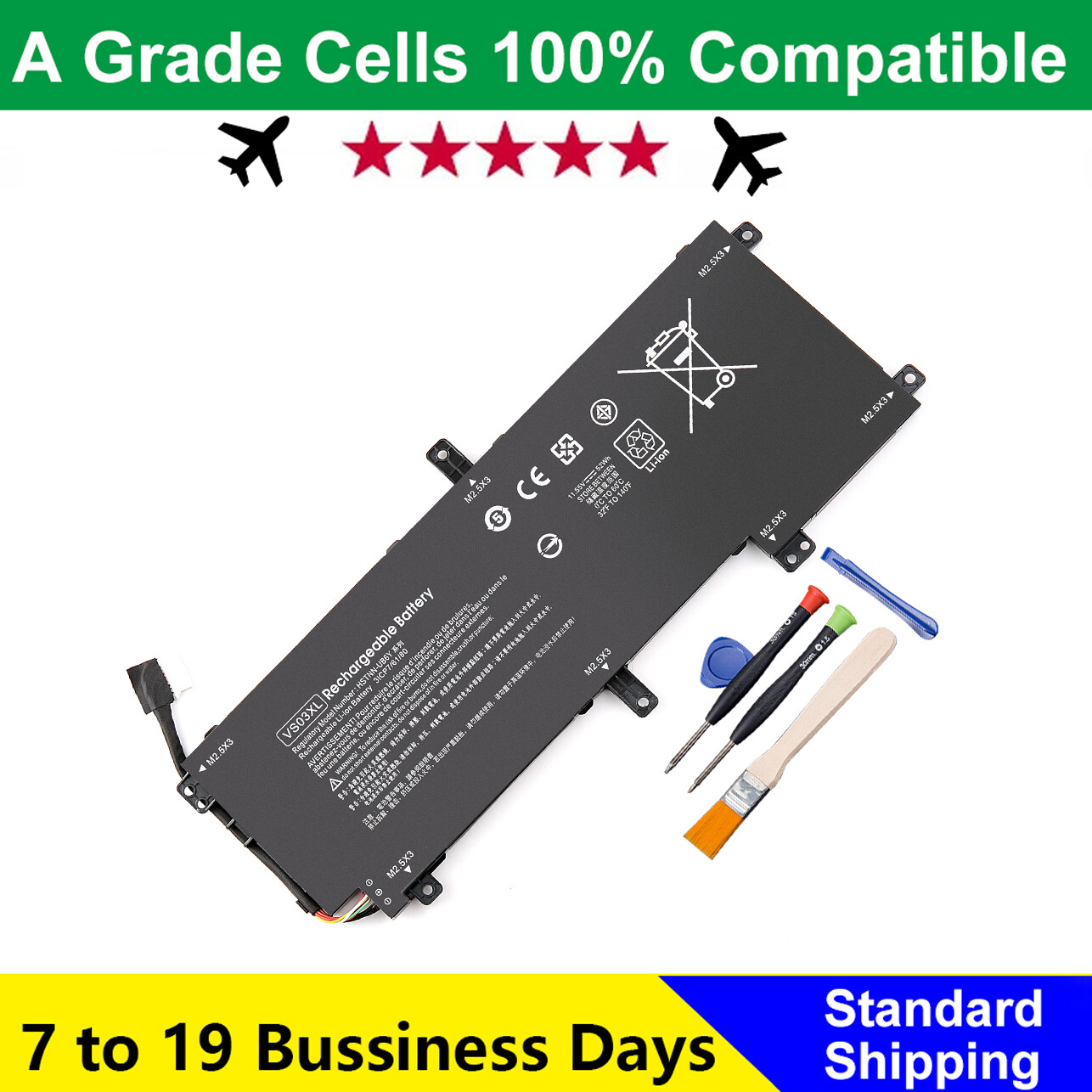 VS03XL 849313-850 Battery For HP Envy 15-AS 15T-AS Series 15T-AS100 15-AS133CL