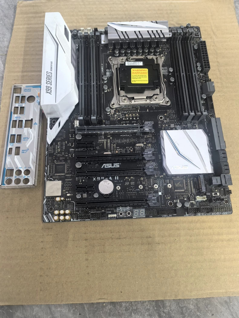 ASUS X99-A II LGA2011-V3 ATX DDR4 M.2 U.2 USB3.1 Gaming Motherboard Support SLI