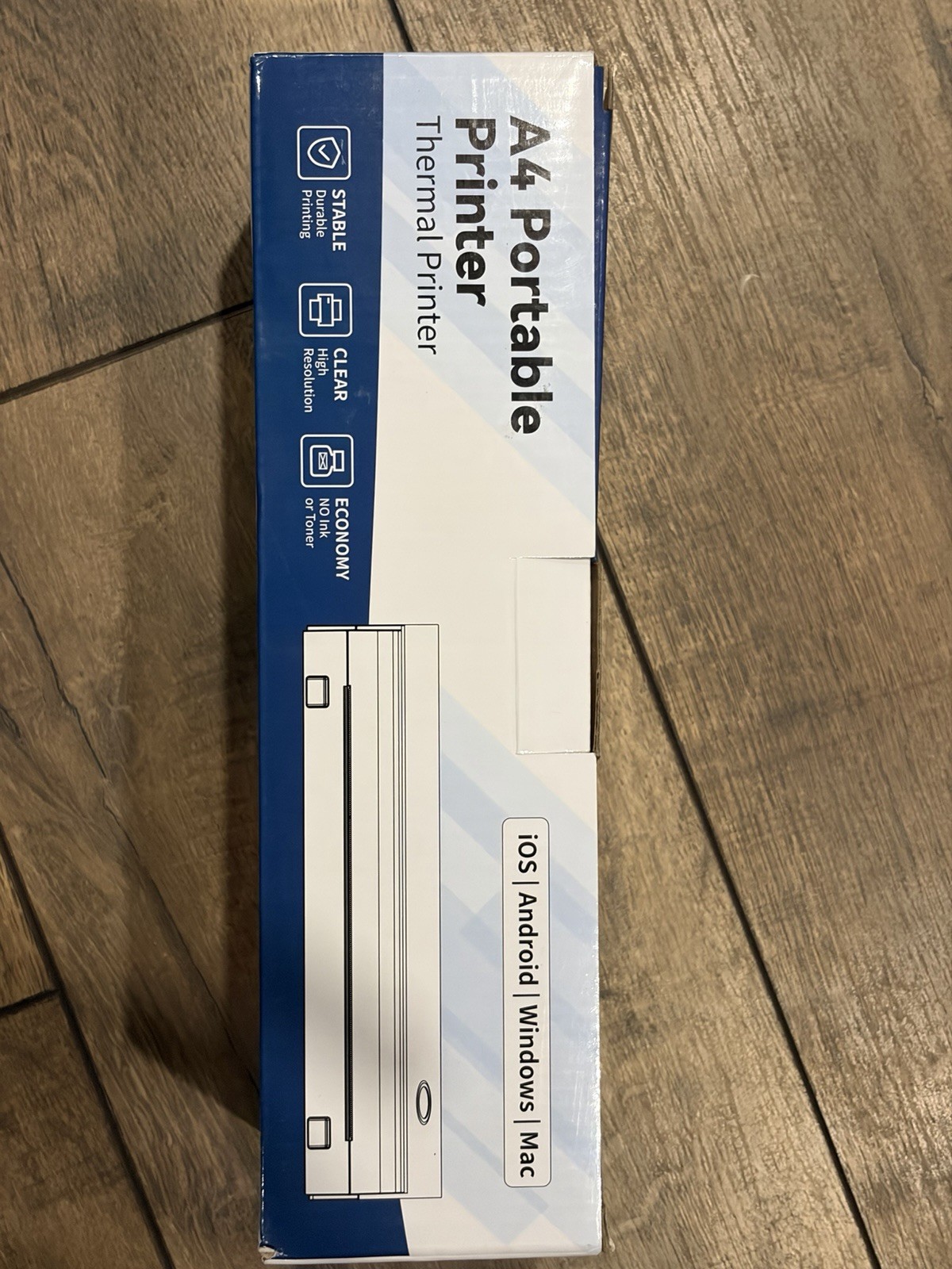 N80 Portable Thermal Mobile Printer A4 USB for iOS Android Windows Mac