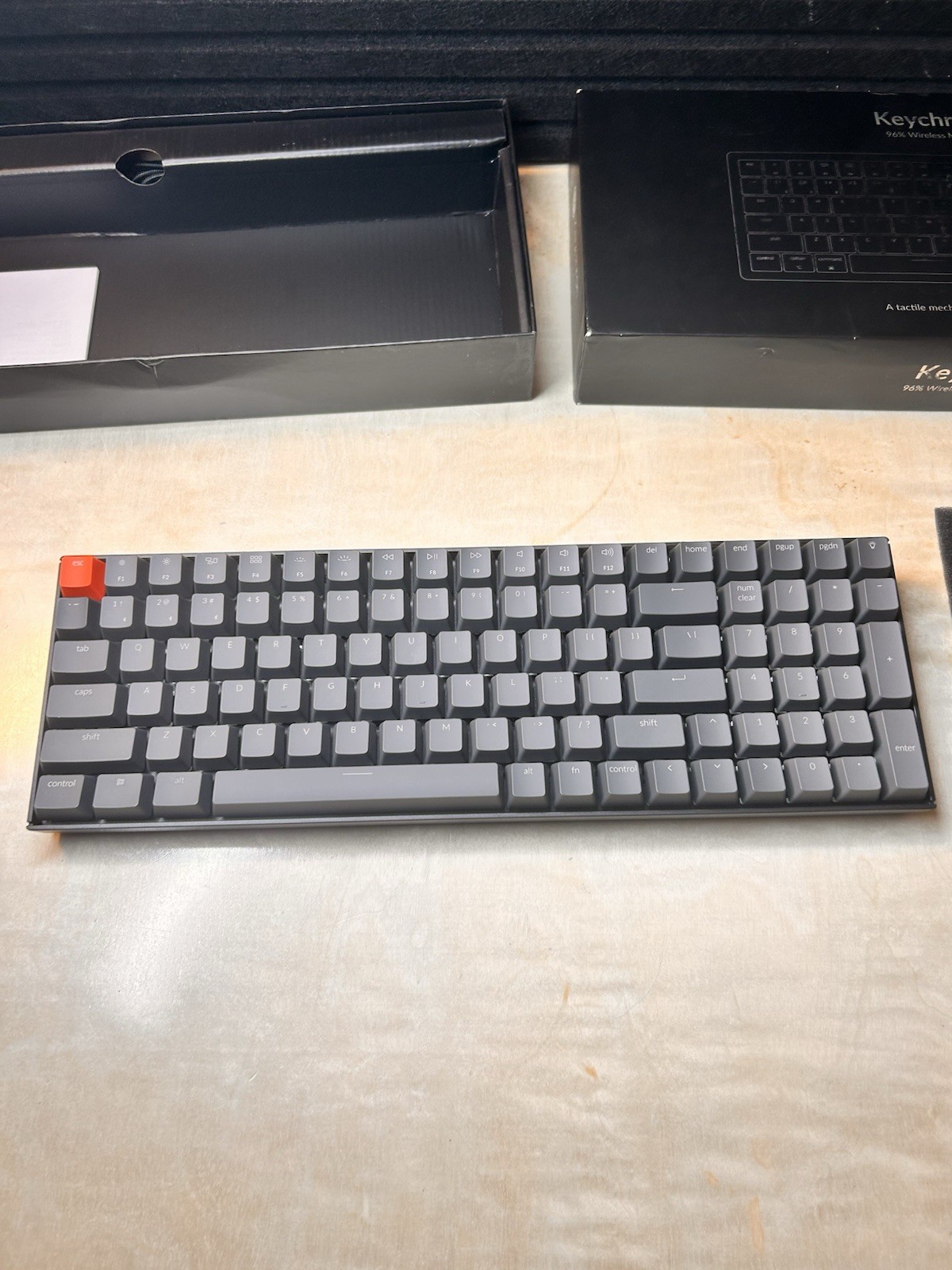 Keychron K4 V2 Wireless Mechanical Keyboard RGB Backlight Gateron Brown Switch