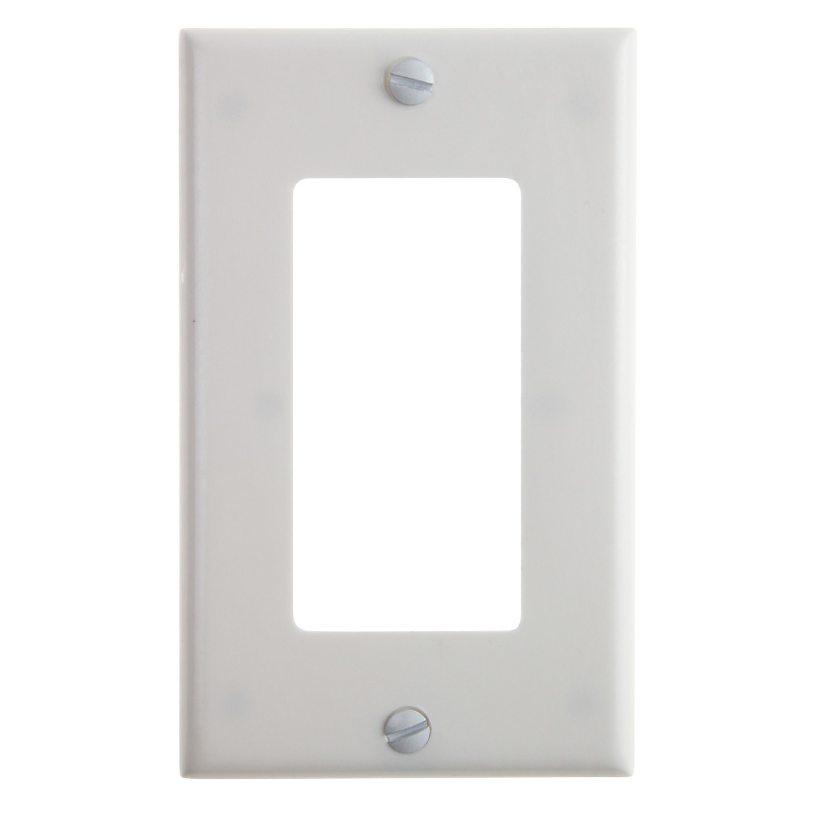 LEVITON 80401-W 1-GANG DECORA GFCI DEVICE WALLPLATE FACEPLATE, 20 PACK
