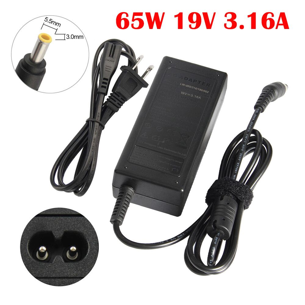 19V 3.15A Power Laptop Charger for Samsung NP300E5A NP305E5A NP300E5E NP300E5C
