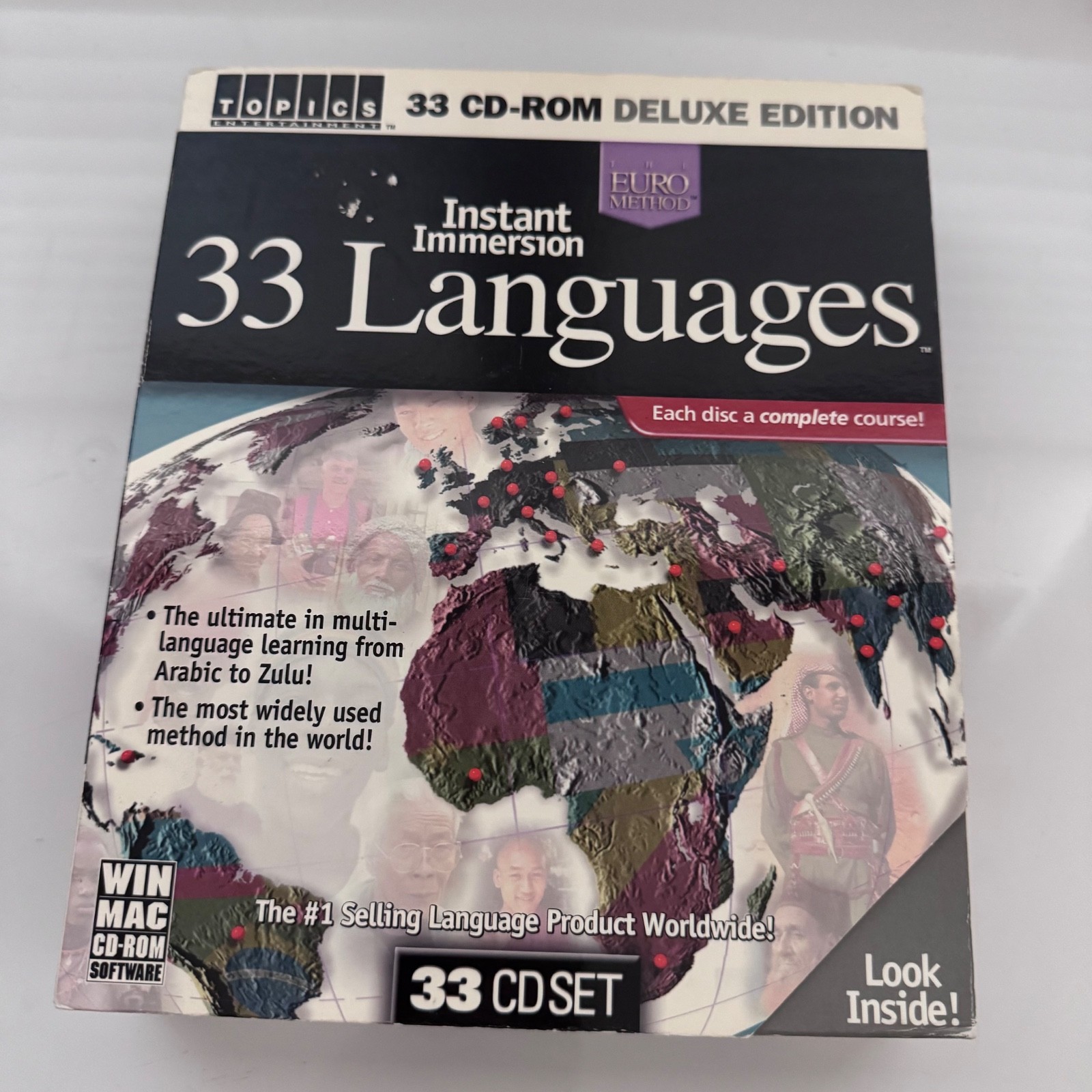 Topics Entertainment | 33 Languages Instant Immersion Euro Method | 33 CD-ROM
