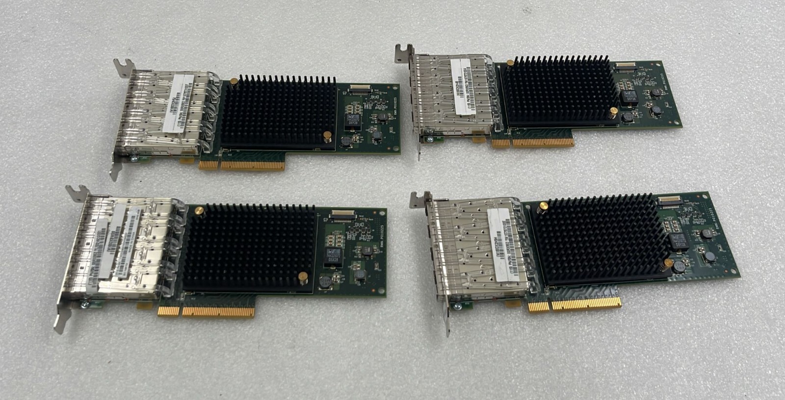 [LOT 4 PCS] IBM 00RX863 4-Port 10Gb PCIe3 Network Adapter Card 00ND464