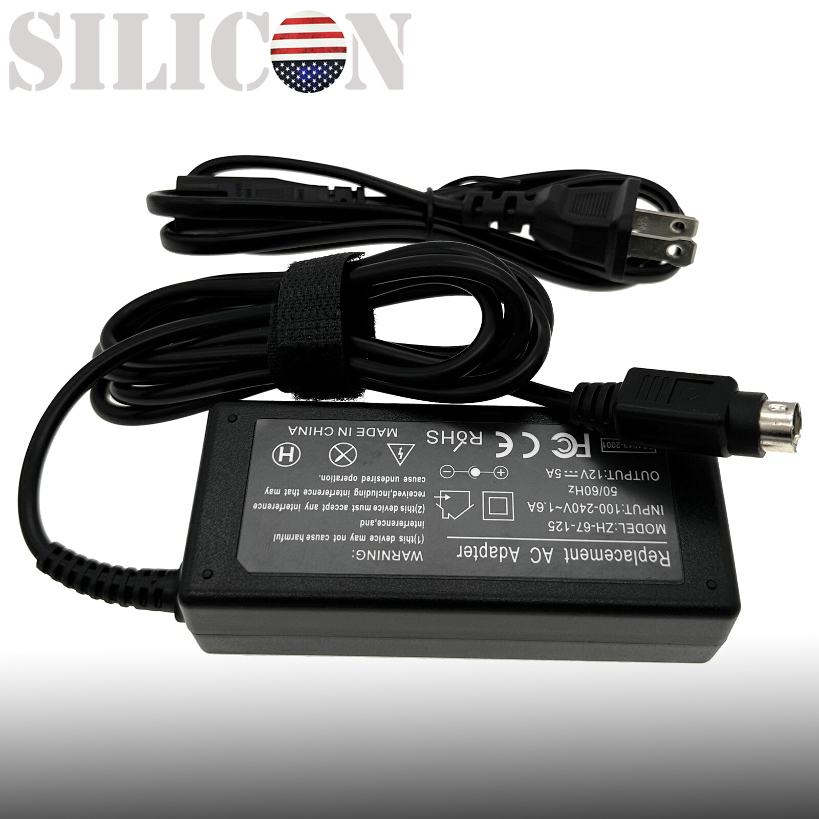 12V AC Adapter Charger Power for HP Compaq L1510 L1520 L1720 L1750 LCD Monitor
