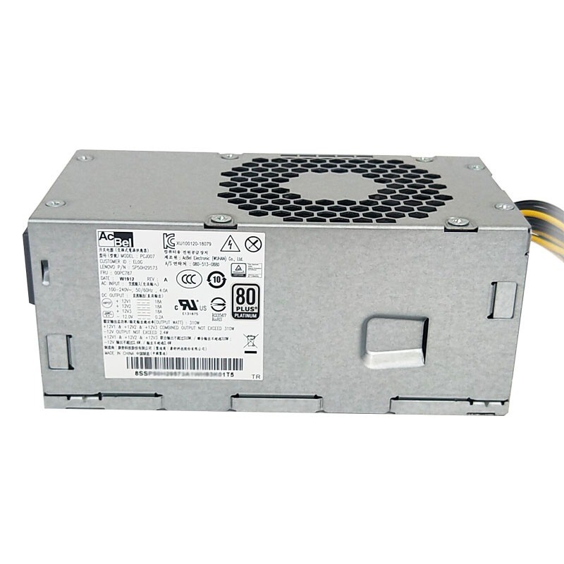 One 00PC787 PCJ007 10 Pin 310W Power Supply for Lenovo M410 M415 Fast Shipping
