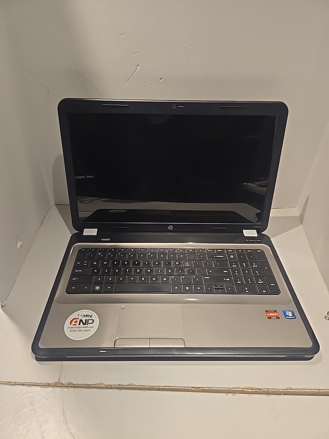 HP Pavillion HSTNN-Q70C 16" Laptop Parts Or Repair No HDD