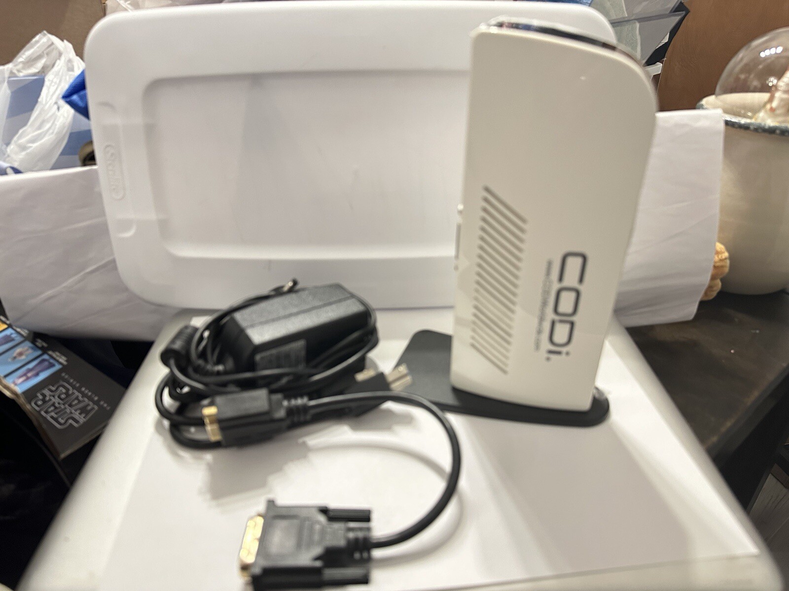 Codi A01048 USB 3.0 Port Replicator NOB W/ Cords CODi Laptop Docking Station 