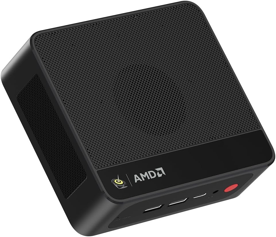 Beelink SER5 MAX Mini PC AMD Ryzen 7 7735HS 24GB LPDDR5 RAM 512GB