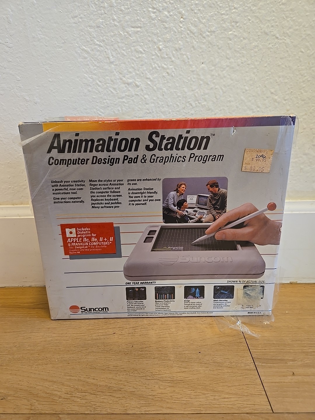 ANIMATION STATION Atari 8-Bit Computer Graphics Software+Design