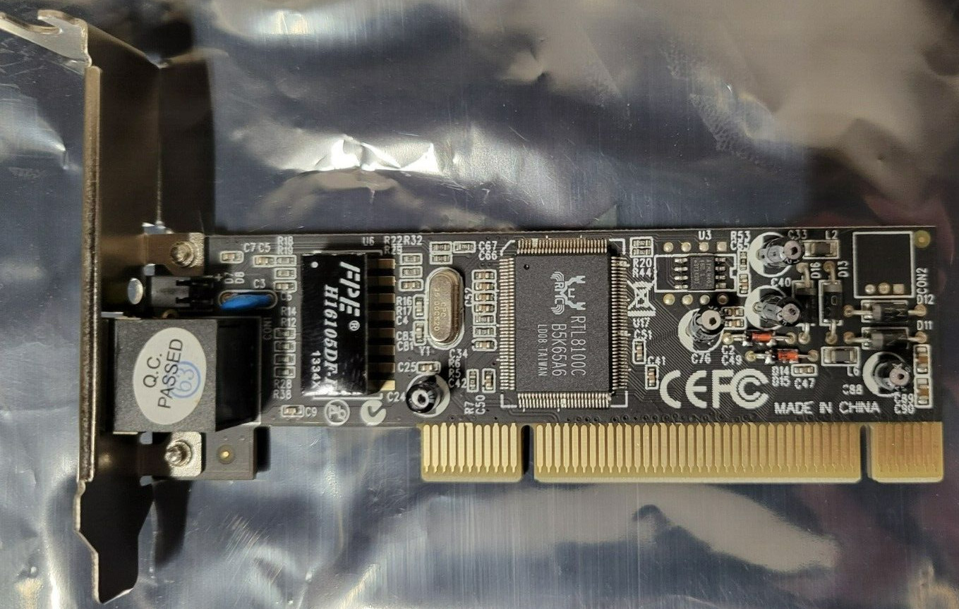 Startech ST100S 1 Port 100 MBbps PCi Fast Ethernet Network Adapter