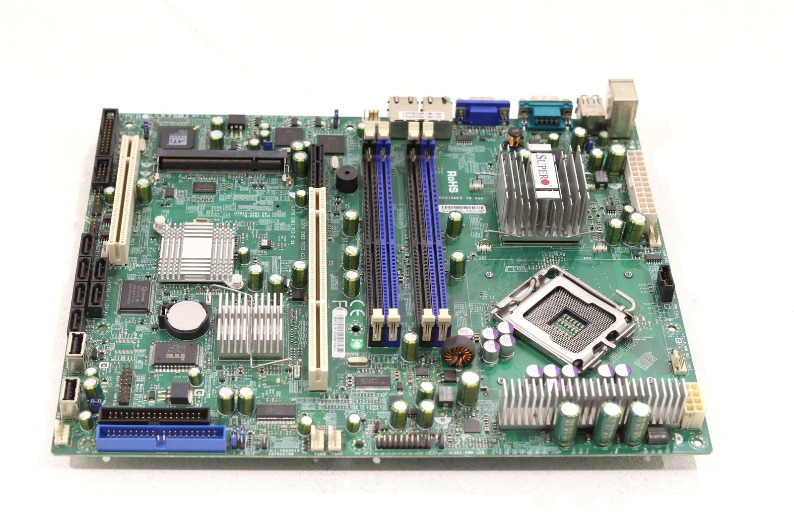 SuperMicro X7SBi DDR2 Socket LGA 775 Motherboard Tested Working