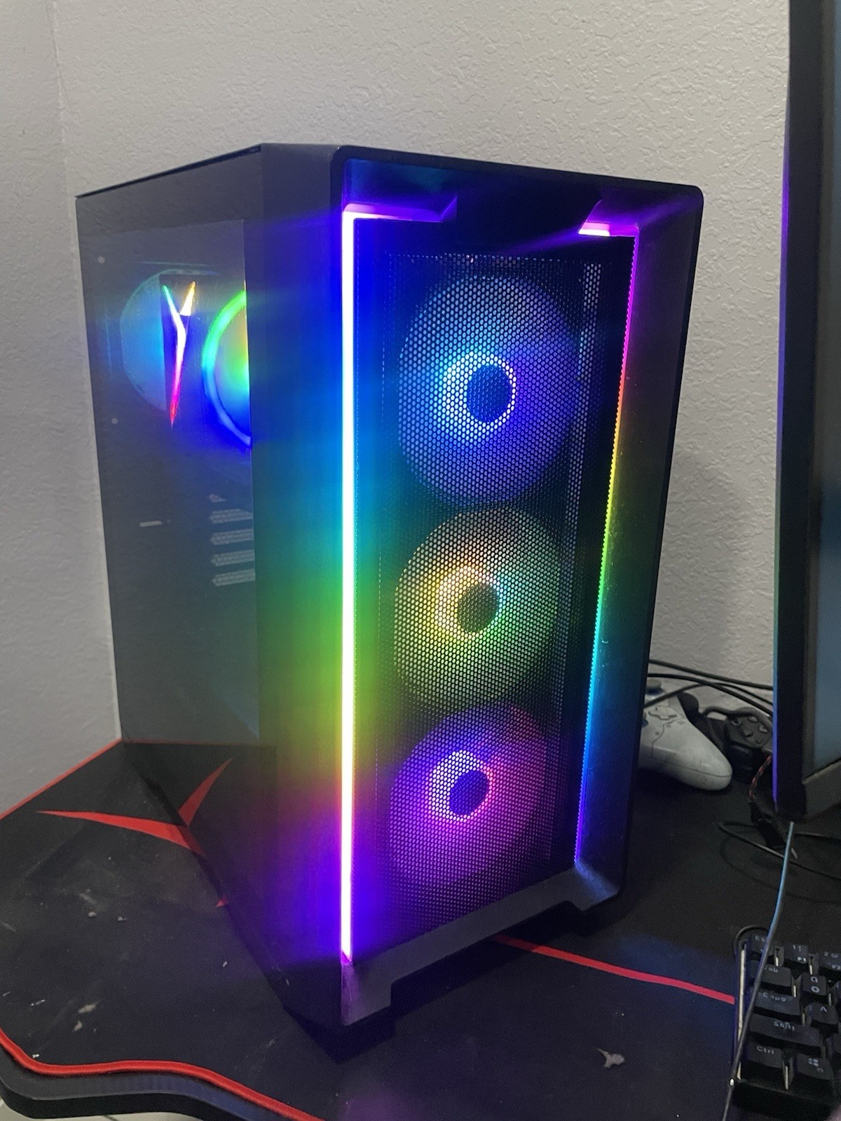 Custom/Whitebox RGB Gaming Desktop Tower PC, Black, NVIDIA GeForce RTX