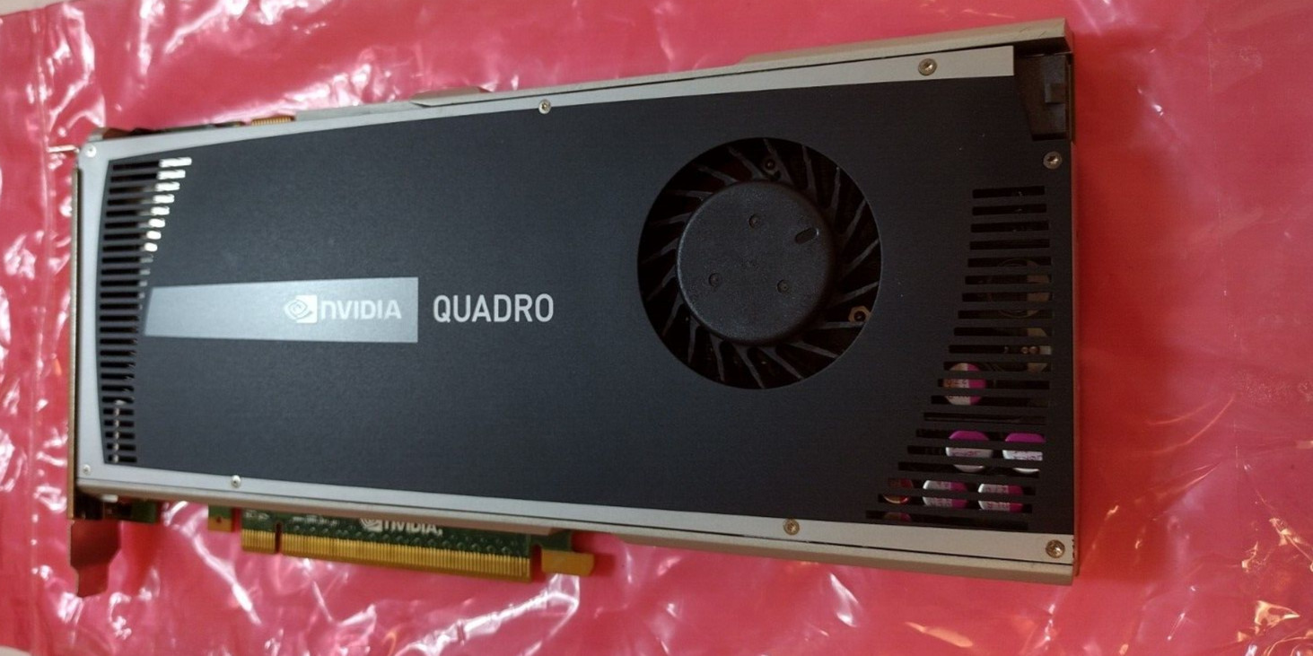 Nvidia Quadro  4000 *89Y8627 *2GB PCI-E GDDR5 1x DVI-D 2x Display *VGC