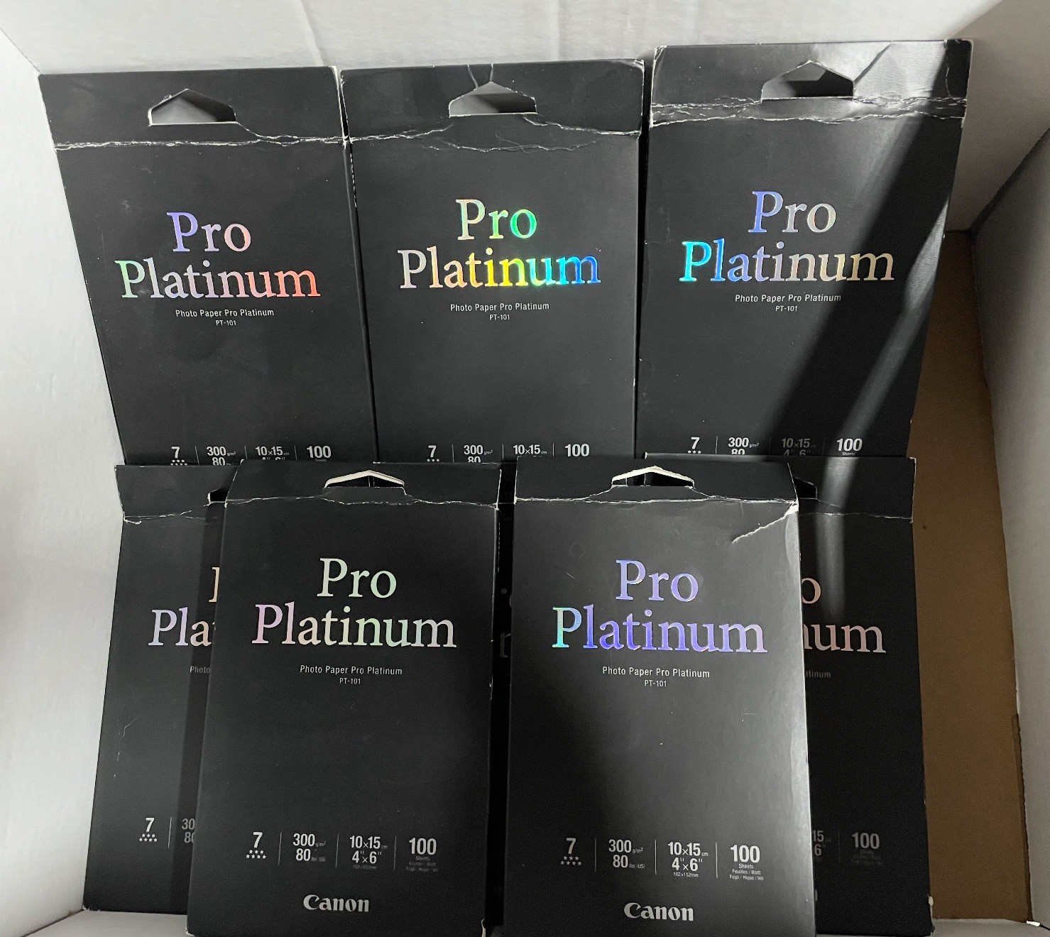 Canon Pro Platinum High-Gloss Photo Paper (8.5x11") 20 Sheets NEW/NOS LOT 8