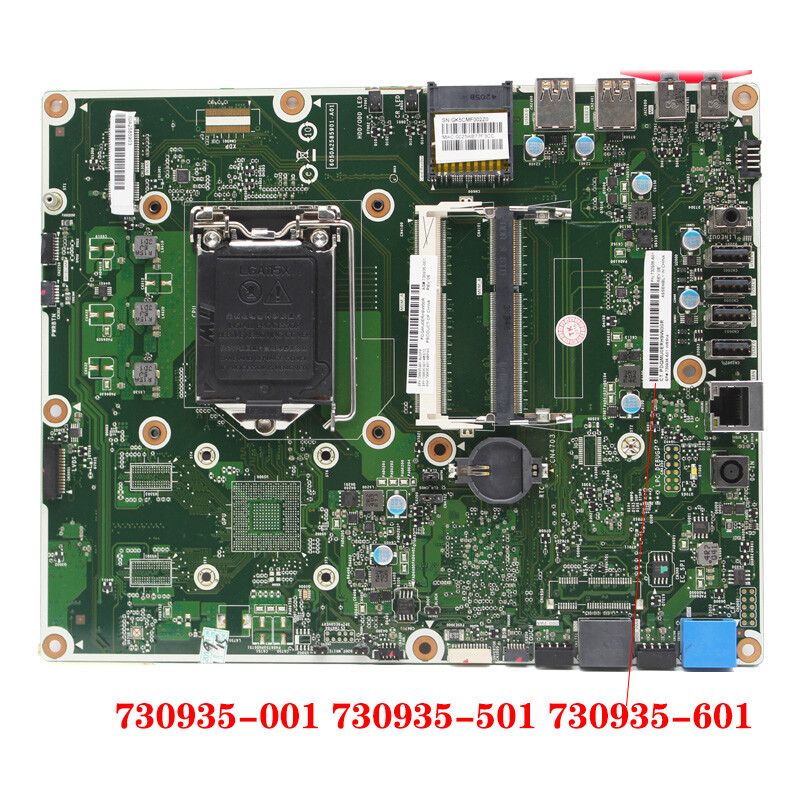 FOR HP PAVILION 23-G 23-P AIO Motherboard 730935-001 730935-501 730935-601