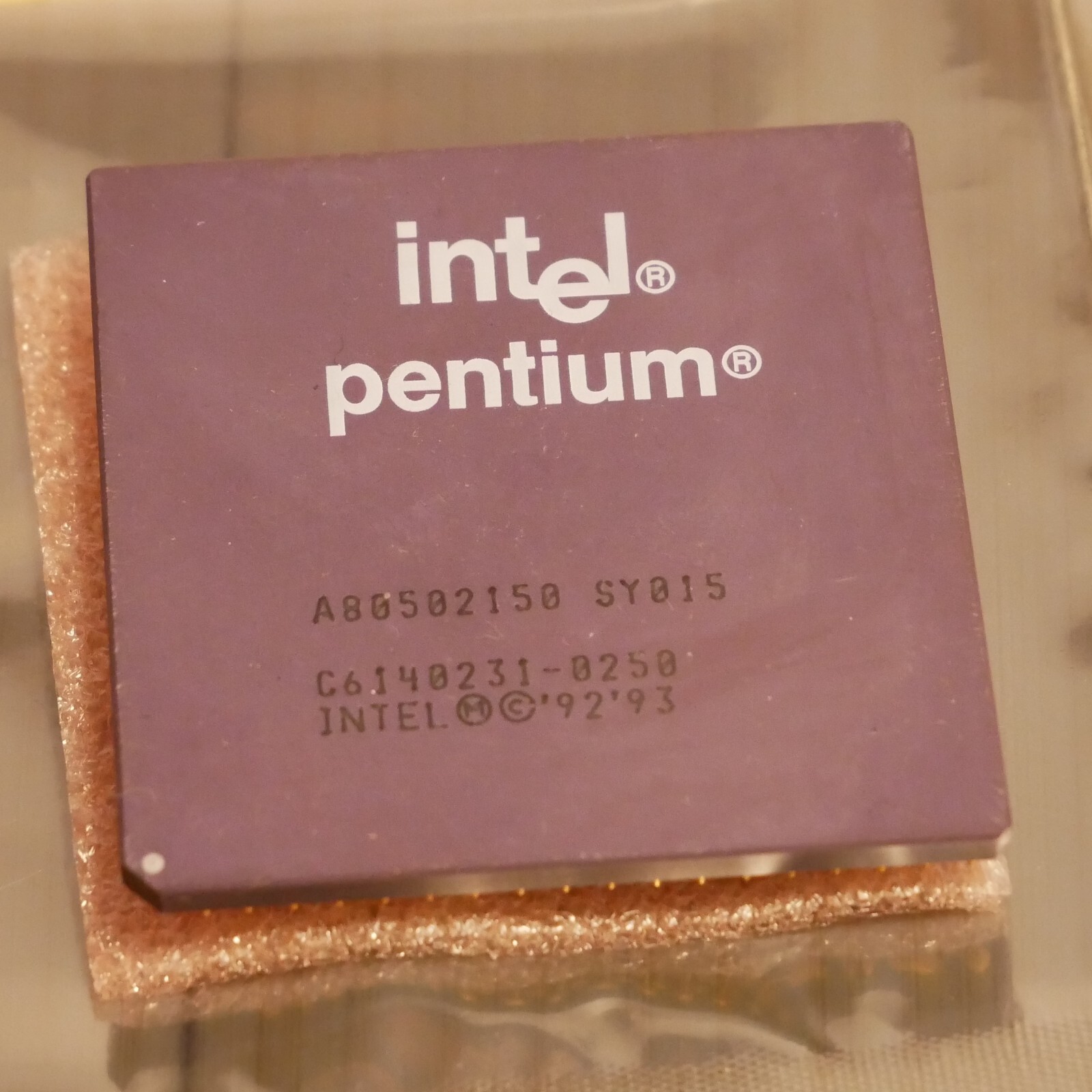 Intel A80502150 P1 150Mhz Processor Socket 7 Pentium CPU Tested & Working 01
