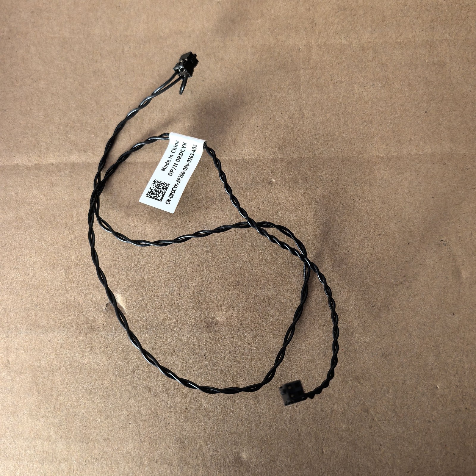 for Dell T5820 T7820 Workstation sata NVME Temperature Control Line RDCYK M5CHV