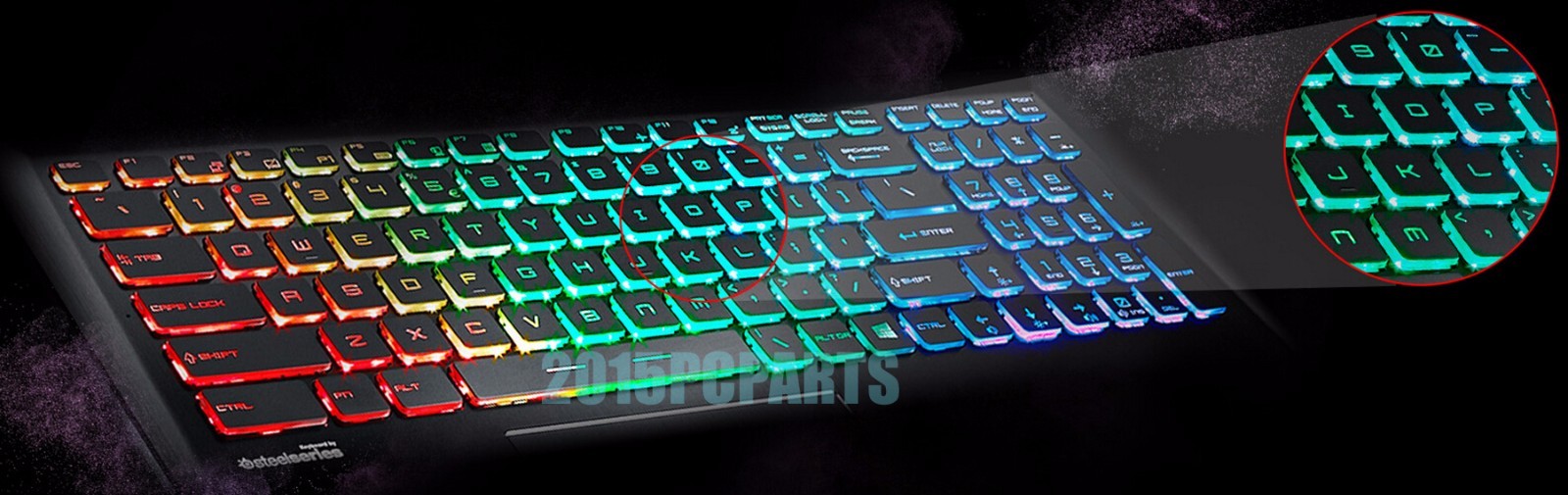 New Colorful Backlit Keyboard for MSI Steel GS60 GS70 GS72 GT72 GE62 GE72 GS73VR