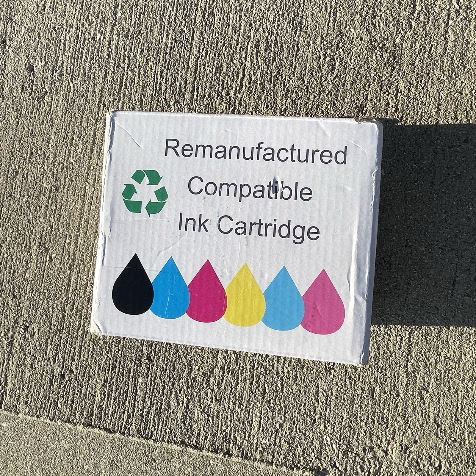 New, ink cartridges and ink in protective Seal. Aftermarket non-OEM. No box