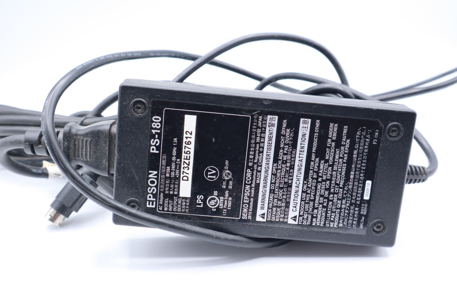 Epson PS-180 AC Adapter Power Supply For M159B M159A Printers (C8255343)LOT OF 8