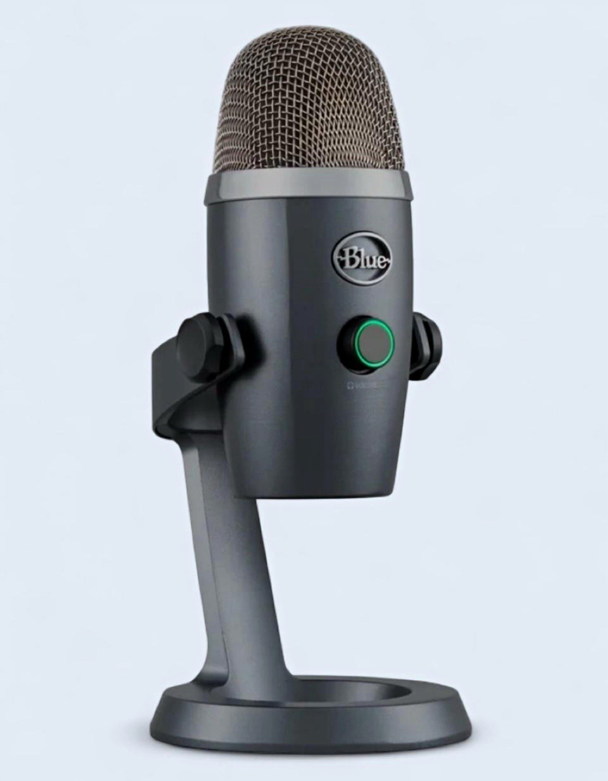 Blue Yeti Nano USB Condenser Microphone Shadow Gray Stand w/ Mute Switch