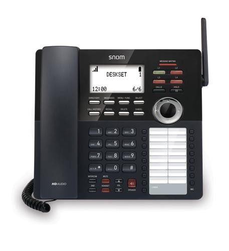 Snom Technology M18-KLE Sip Dect 4-line Deskset (m18kle)