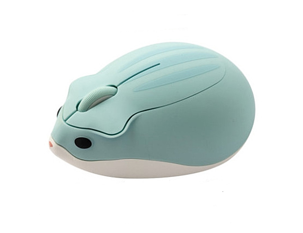 2.4G Wireless Optical Mouse Ergonomic 3D Mini 1200 DPI Hamster Kids Girl Gifts