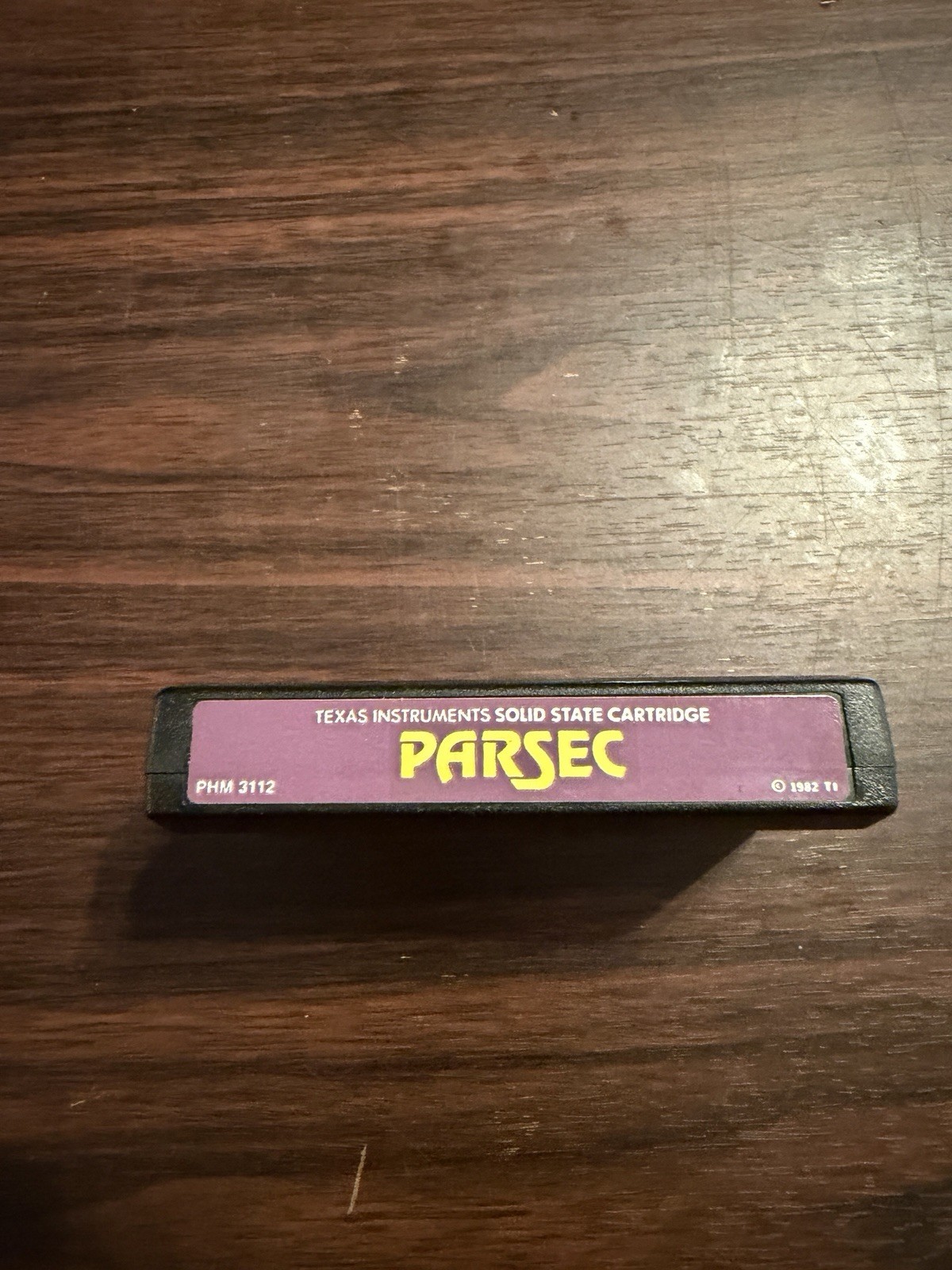 Parsec Texas Instruments TI-99/4A Home Computer Solid State Cartridge