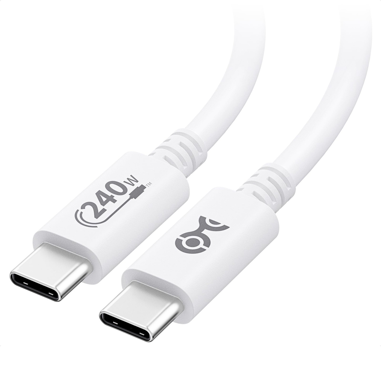 Cable Matters [USB-IF Certified] 240W USB C Charging Cable, 3.3 ft, White