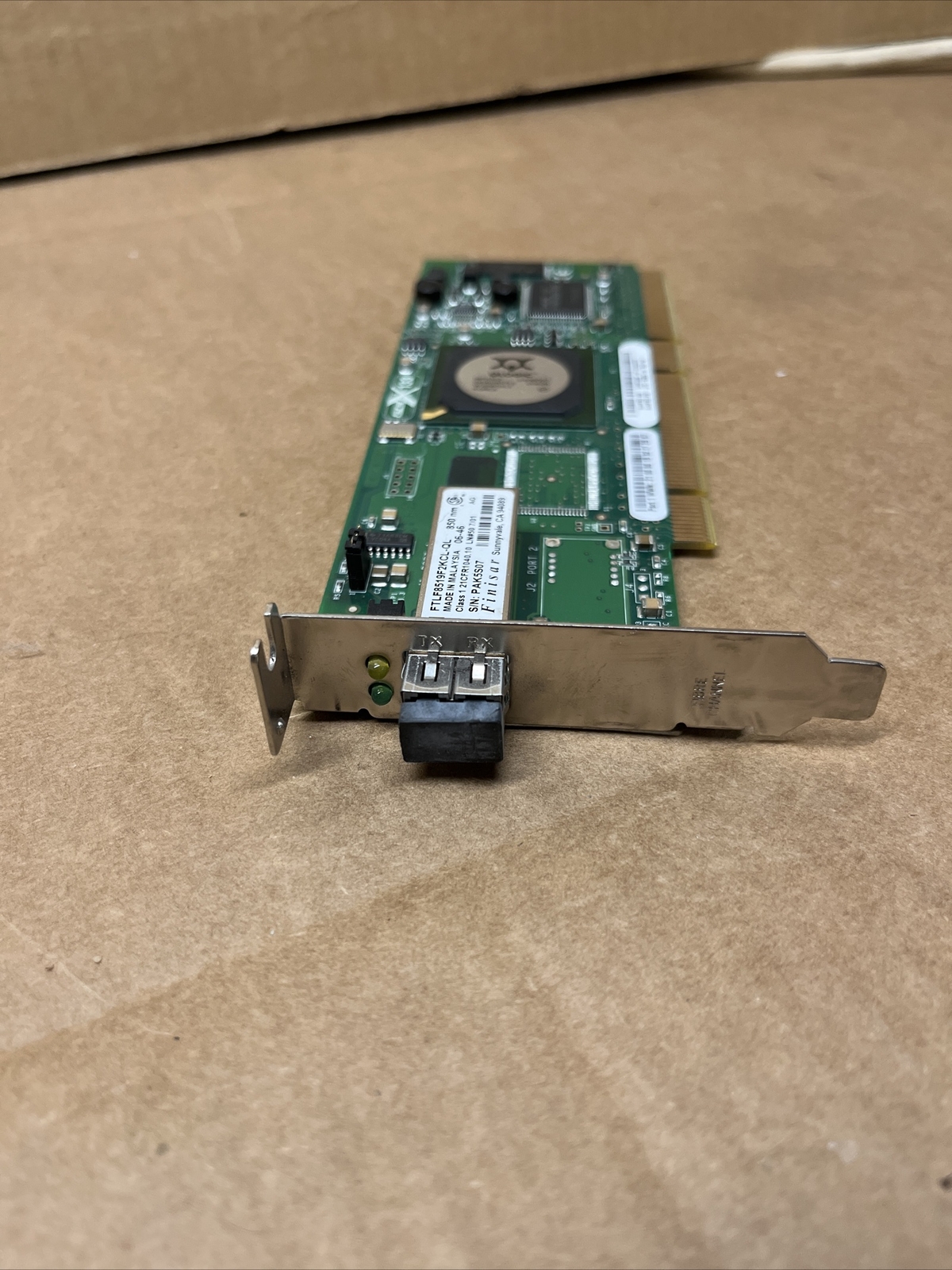 SUN 375-3383-01 QLogic QLA2340 2GB PCI-X SG-XPCI1FC-QL2 594-2466-01 Tested Worki