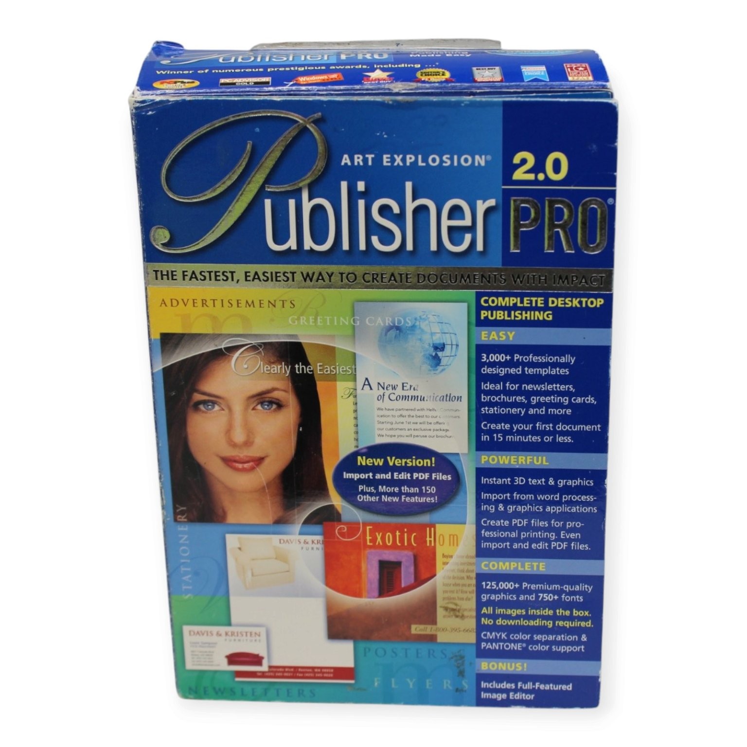 Art Explosion Publisher PRO 2.0 Desktop Publishing Software Windows