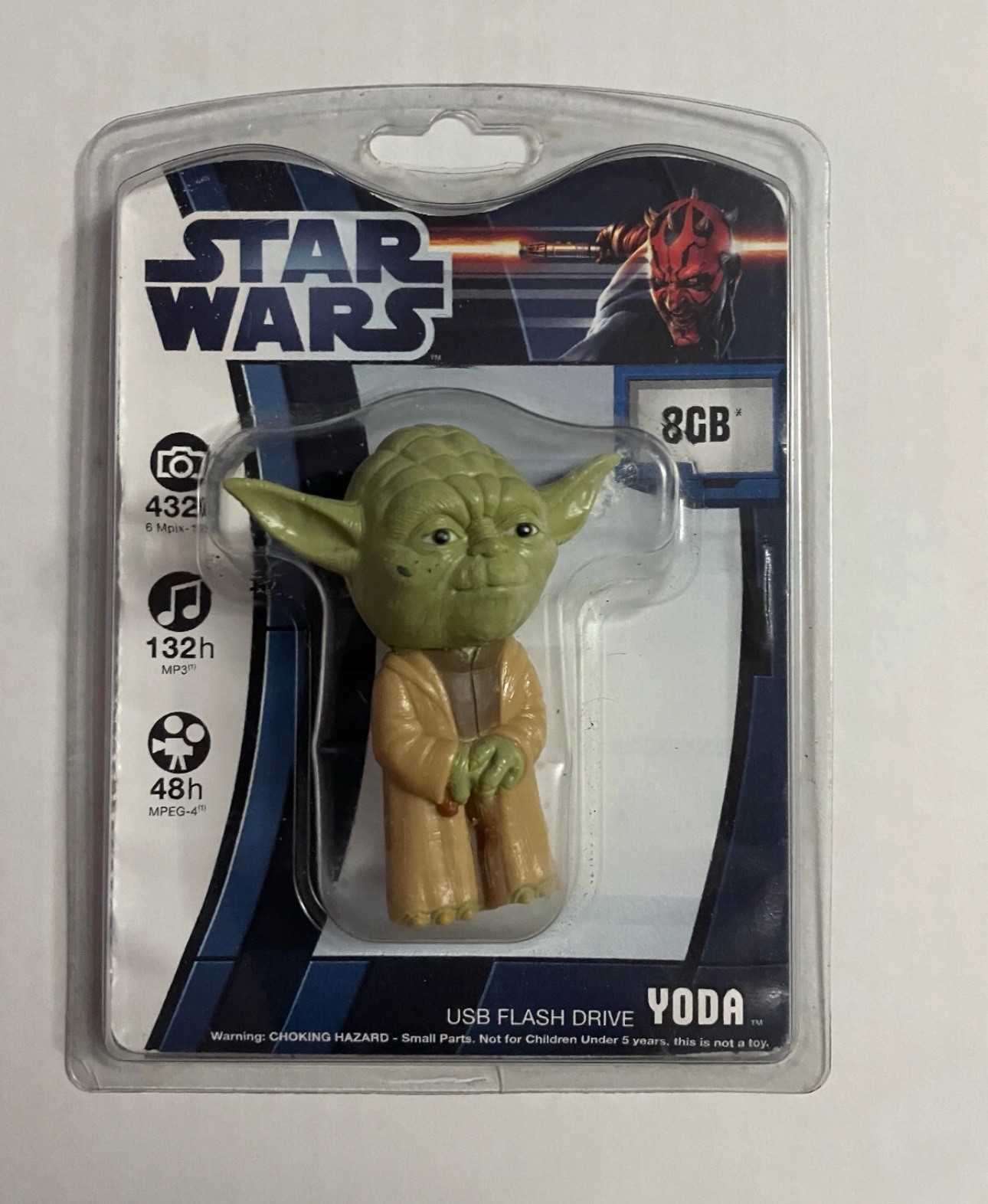 Star Wars 2012 Yoda 8GB USB Flash Drive (Tyme Machines) - New