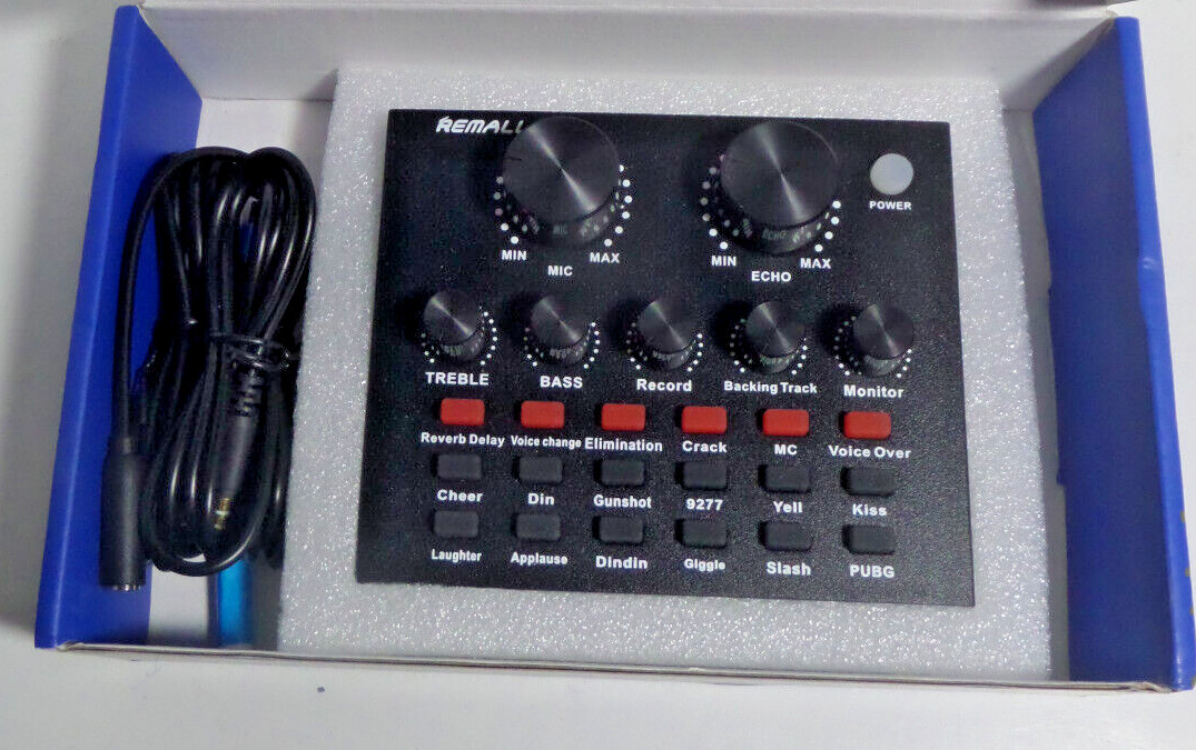 Remall Professional Wireless Live Sound Card