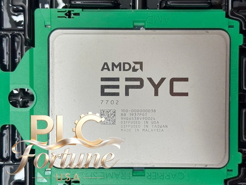 Used AMD EPYC 7702 100-000000038 2.0GHz 64C 128T SP3 256MB 200W CPU Unlocked