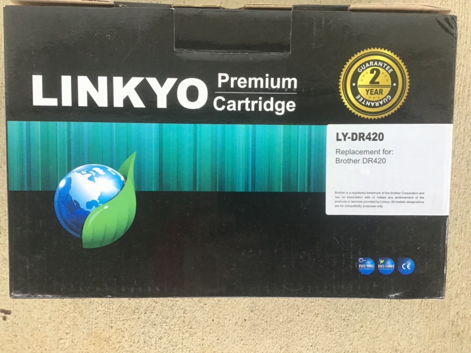 LY-DR420 Linkyo Premium Toner Replacement Cartridge Drum for Brother Black K