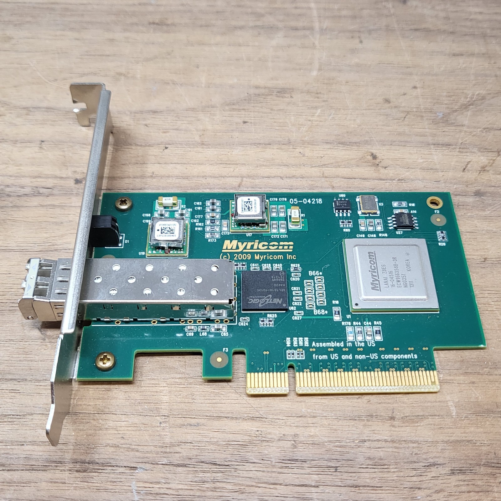 Myricom 10G-PCIE-8B-S 10GbE PCIe x8 SFP+ Network Adapter 05-04218