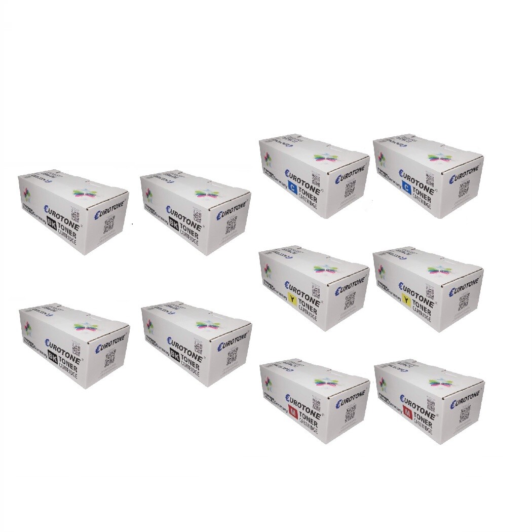 10X Eurotone Eco Toner Alternative For Epson Aculaser C-9300-TN C-9300-DN