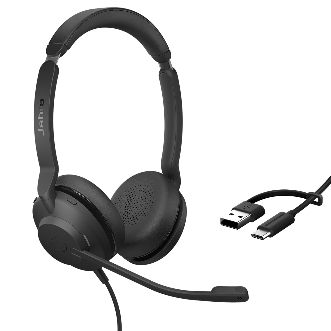 Jabra Evolve2 30 SE - USB-A/USB-C - corded dual headset certified for UC platfor