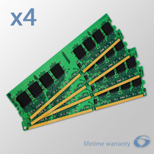 8GB (4x2GB) Memory PC2-6400 ECC UNBUFFERED RAM for Servers/Workstations Only