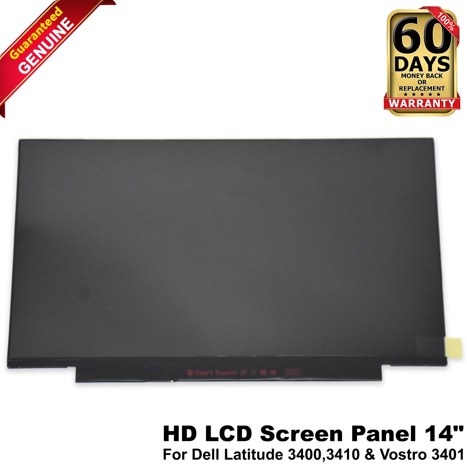 Dell Latitude 3400 3410 14" HD LCD Screen 30-Pin eDP Matte B140XTN07.2 057P8