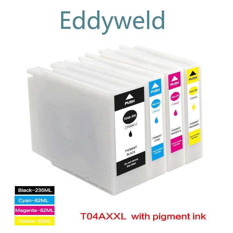1SET T04A1-T04A4 compatible ink cartridge for Epson WF-C8190 WF-C8690 WF-C8610