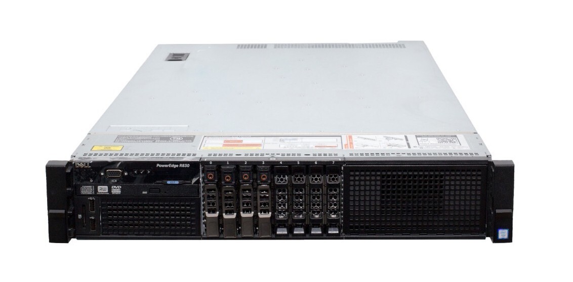 Dell PowerEdge R830 4x 10C E5-4620v4 128GB Ram 4x 1.6TB SSD 8-Bay 2U Server