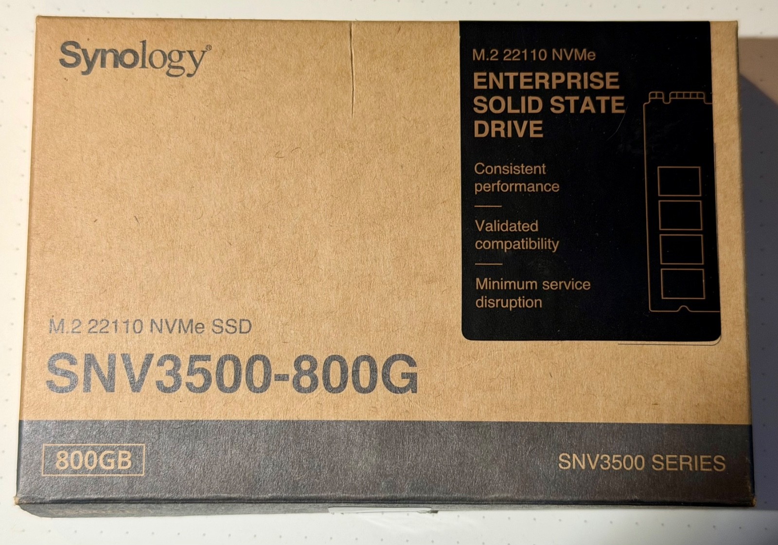 Synology SNV3500 800GB NVMe SSD M.2 Enterprise NIB - unsealed