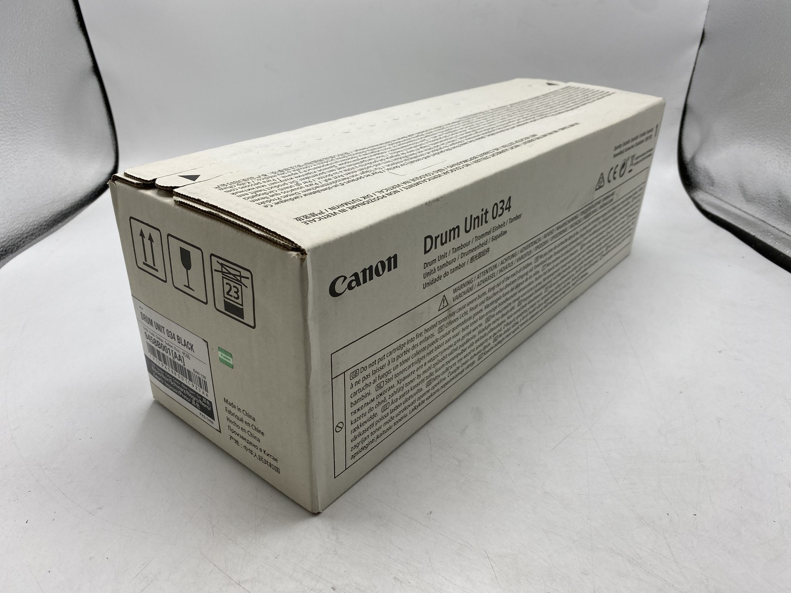 9458B001 OEM Canon 034 Black Drum