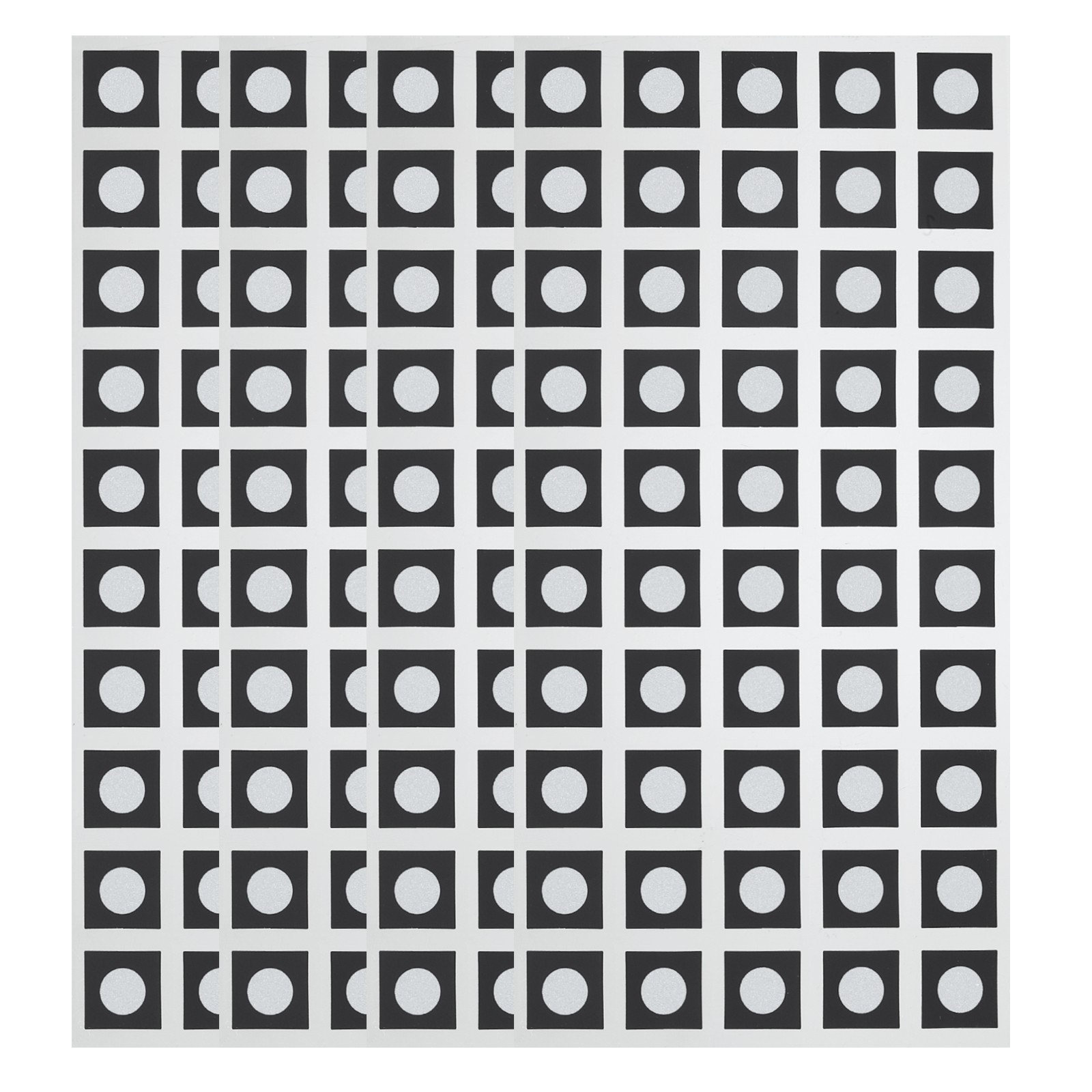 200Pcs Inner 6mm Outer 10mm High Reflective 3D Scanning Dots