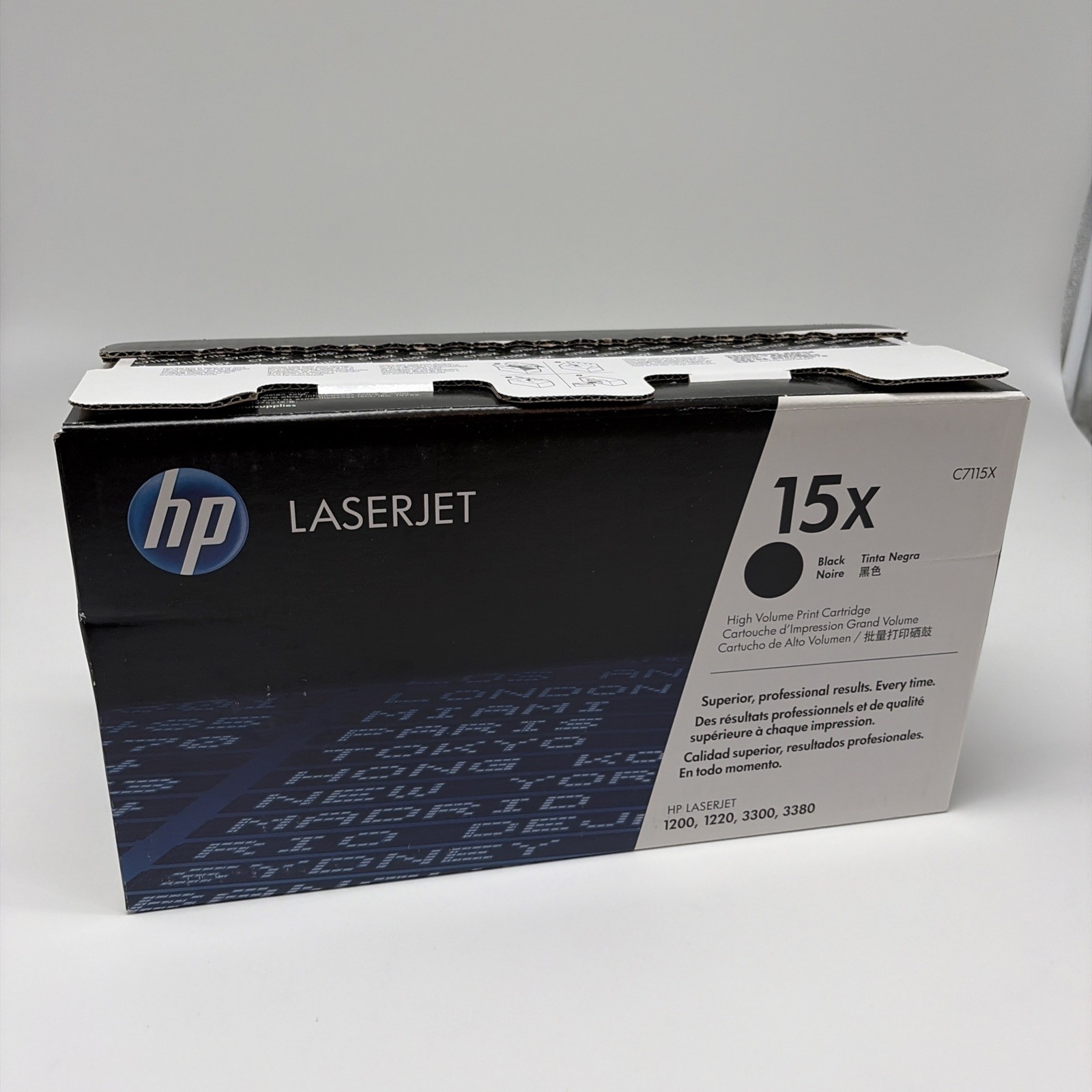 Genuine HP LaserJet 1200 1220 3300 3310 3320 3380 HY Black Toner C7115X HP 15X